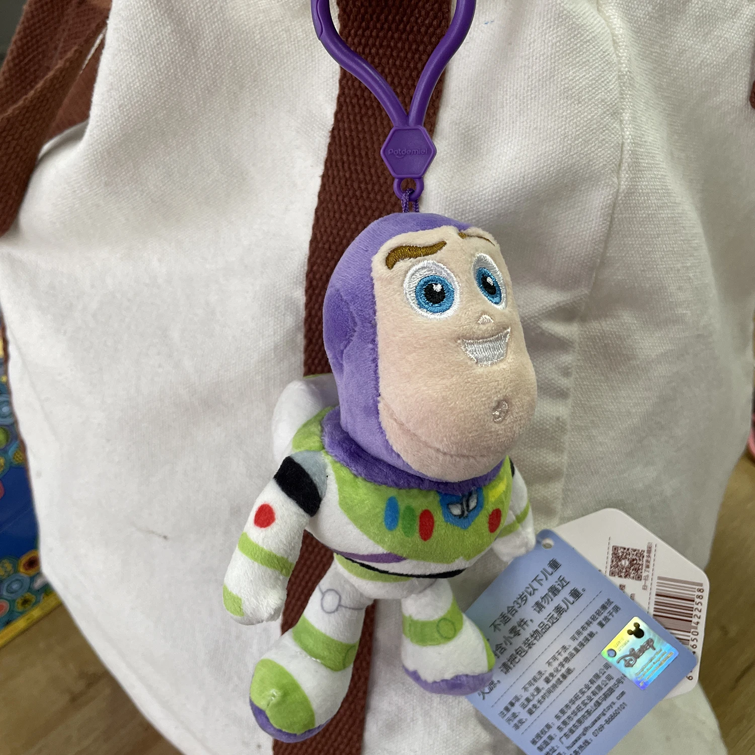 Original 10-16 cm Disney Pixar Toy Story Stitch Angel Simba Plüschtiere Woody Buzz Lightyear Forky Schlüsselanhänger Anhänger Stoffpuppen – Detail 21