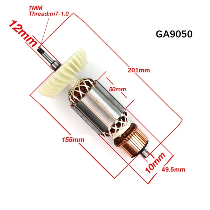 AC220-240V Angle Grinder for Makita 180 GA7020 GA7030 GA7040