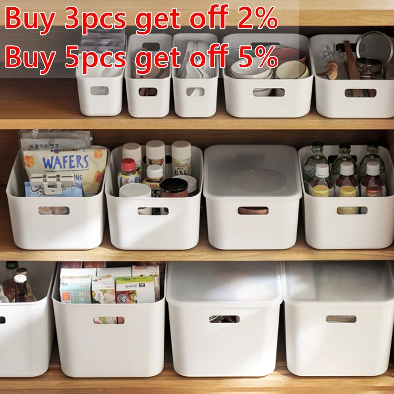 Kitchen Organizer Under Sink Drawer Storage Box Desktop Snack Makeup Storage Box Spice