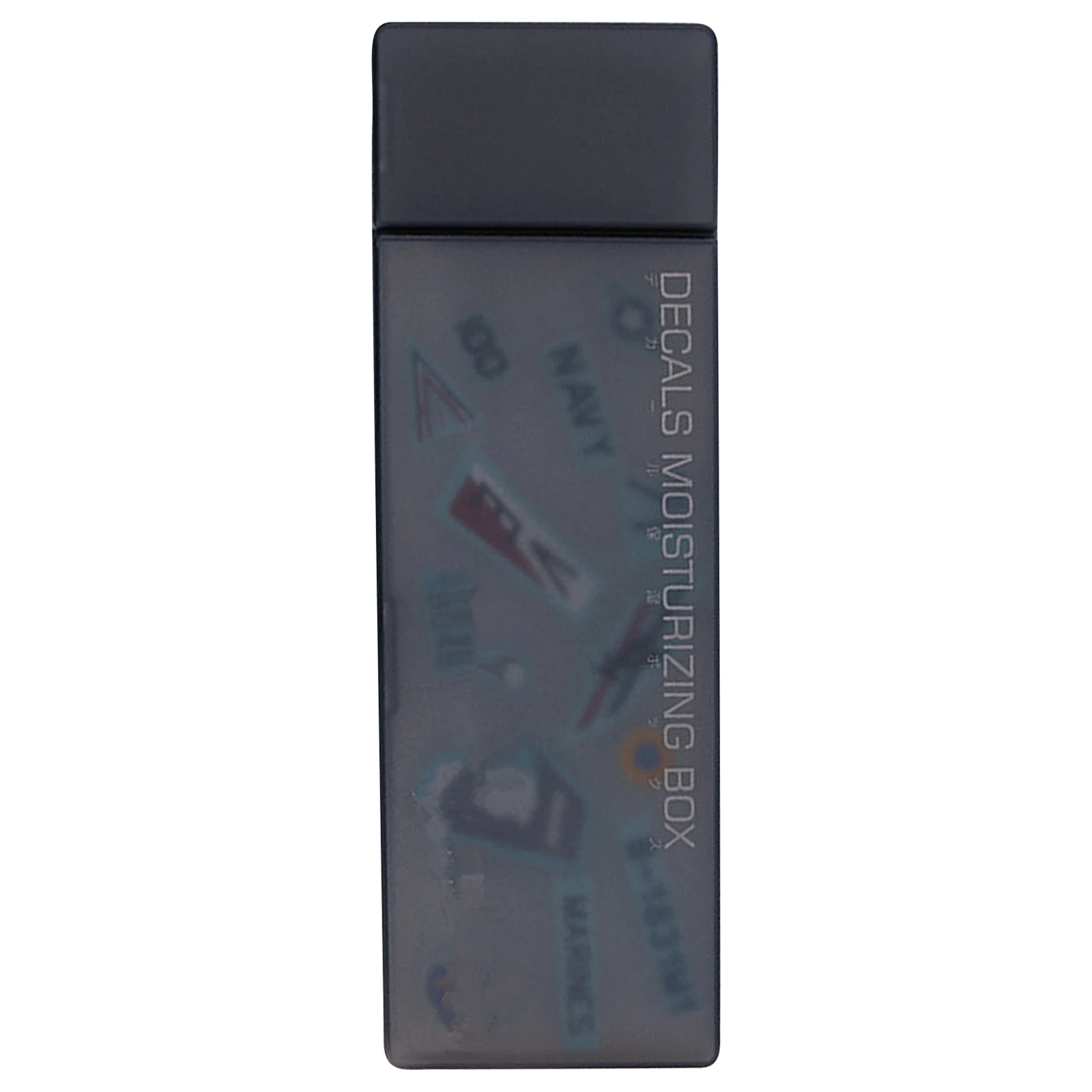 Water Decals Sticker Box for Gundam Model DIY Hobby Tools Accessory High Quality Plastic Black Hobby Crafts Moisturizing Case