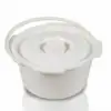 Commode Bucket Easy Carrying Mobile Toilet Bucket for Bedroom Bathroom Kids 4