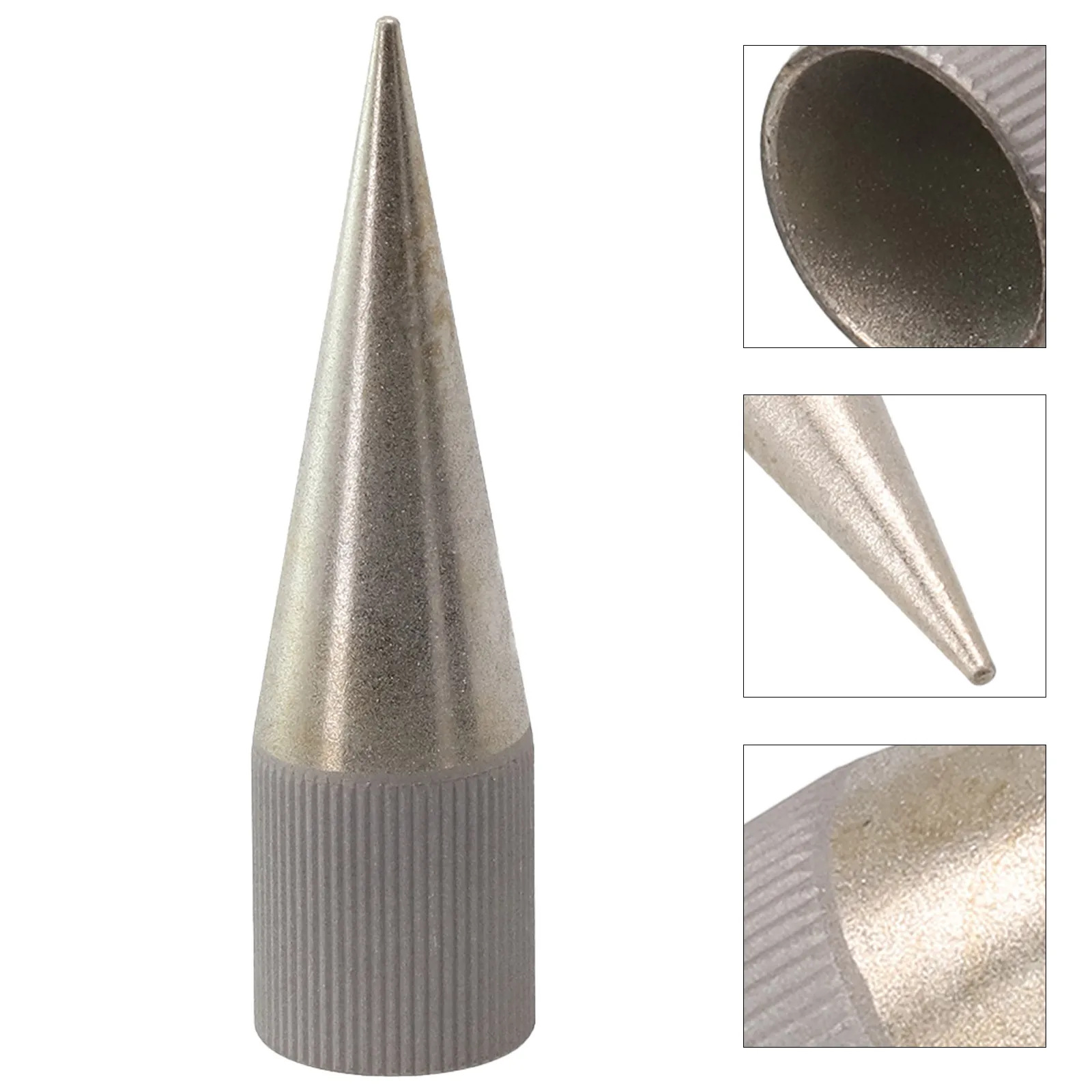 

Конический внутренний диаметр 1 мм, аксессуары для инструмента, перфоратор полировки, инструмент для заточки круглых отверстий, нержавеющая сталь, длина 75 мм, отделка