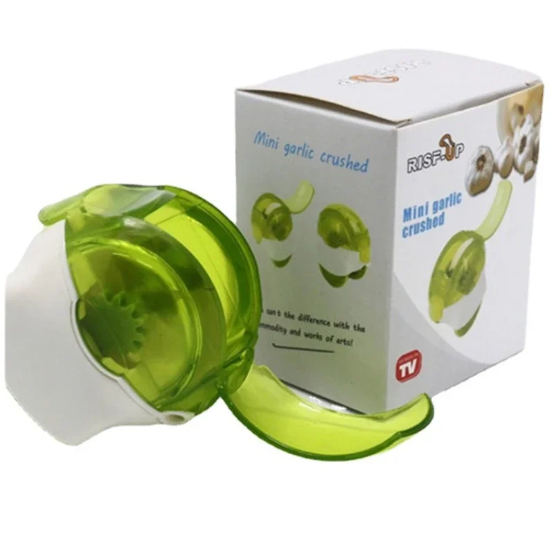 

1PC Garlic Presser Chopper Garlic Presser Press Chop Crusher Chopper Slicer Durable Easy To Use Vegetable Kitchen Gadget