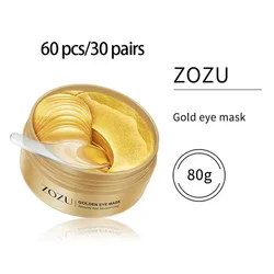 Avocado Gold Hydrating & Firming Eye Mask Patches - Anti - Wrinkle & Dark Circle Treatment (60/120 Pieces) (Gold eye mask)