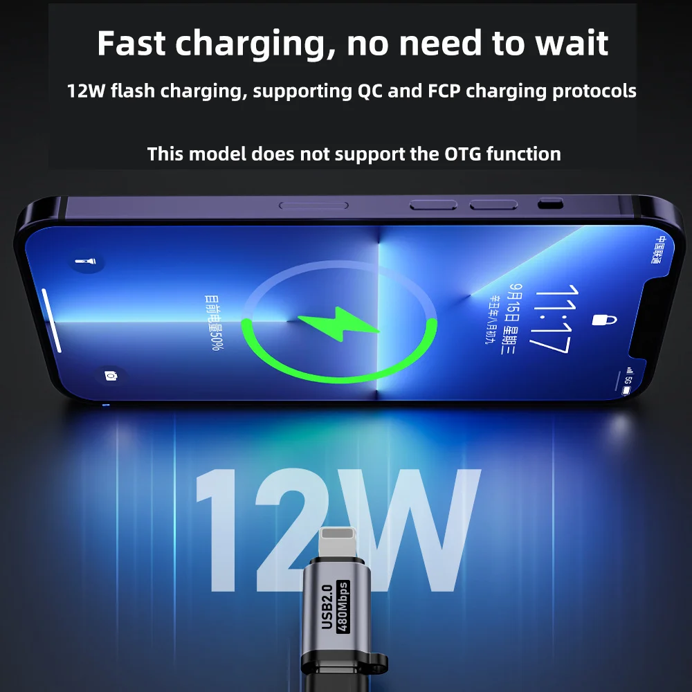 USB Charger Adapter USB C Adapter Type C Female to Micro to Mini USB Male Converter iPhone14 13 Xiaomi Samsung ios Male Charger Adapter