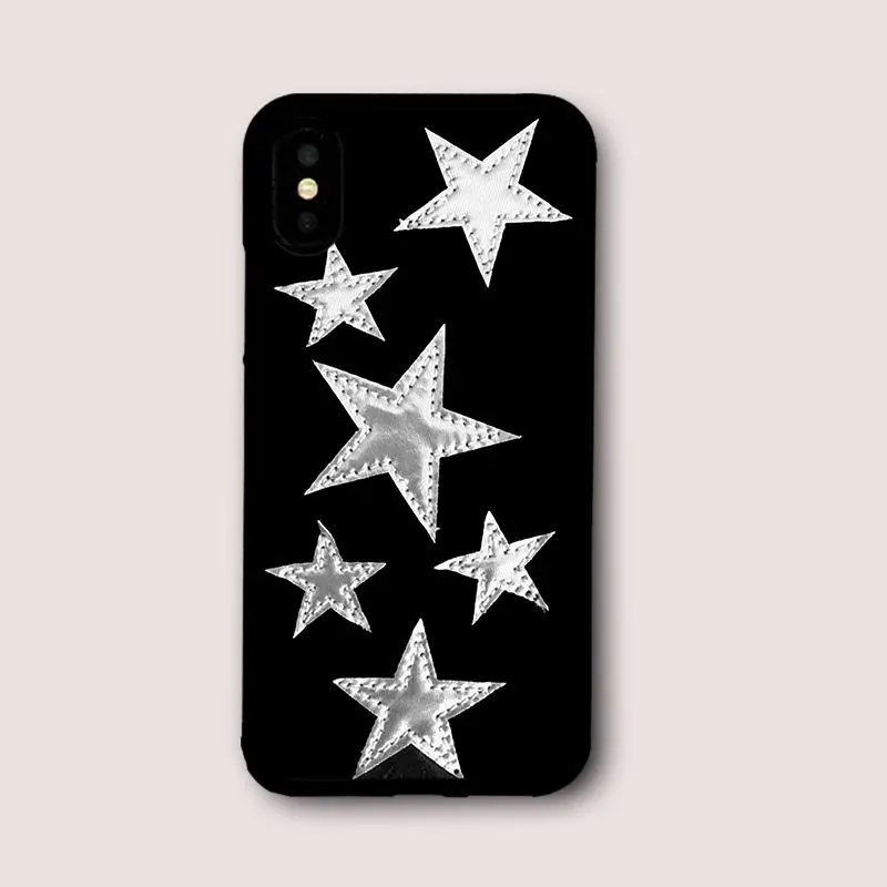 Silver Star Gloss Black Case