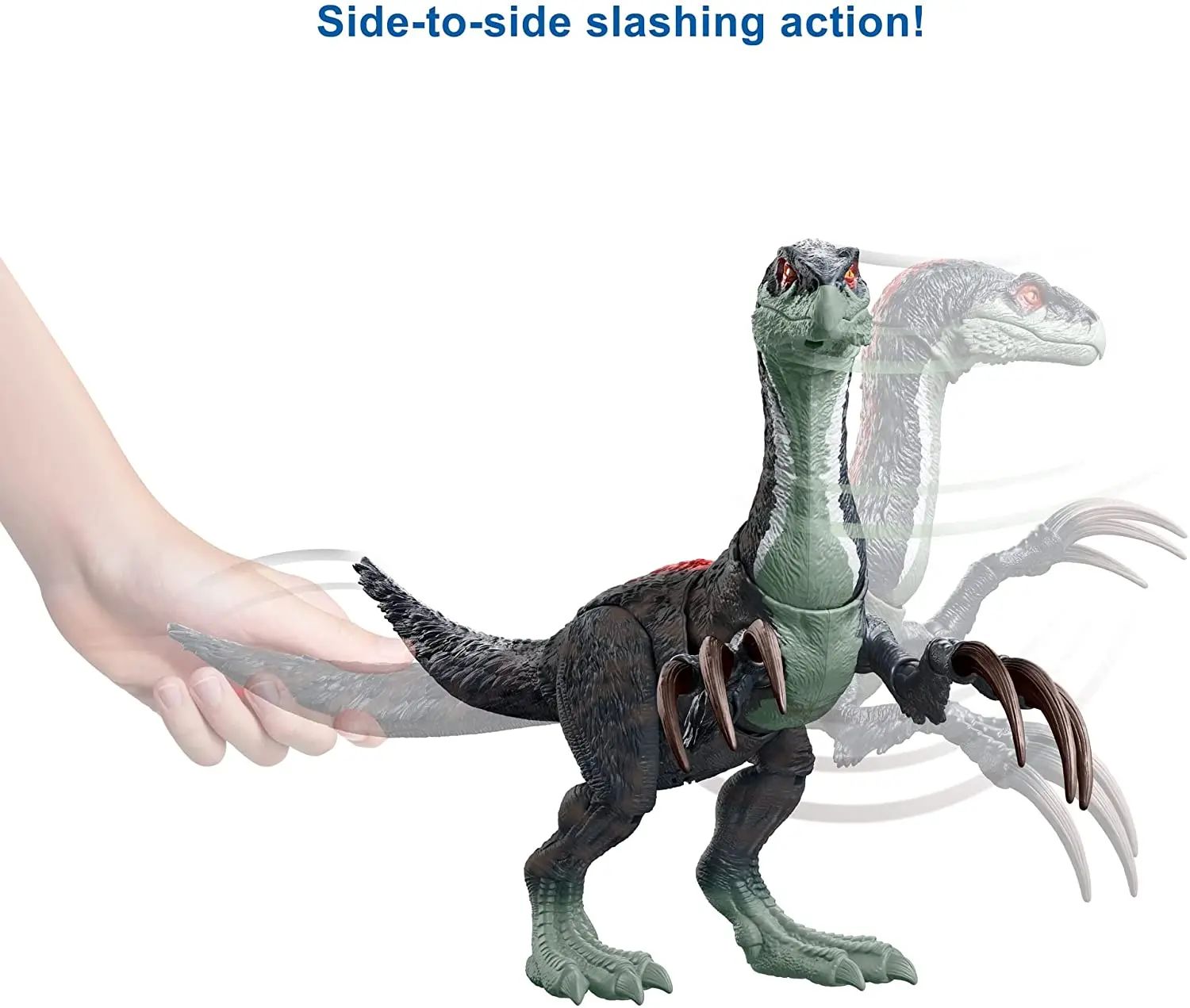 Mattel-Jurassic World Tyrannosaurus T Rex dinossauro brinquedo com som,  Hunt Action Figure, Double Chomp Motion, Tracking Gear, HNT62 - AliExpress
