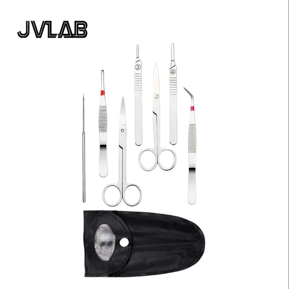 7or4-Piece Biological Dissection Kit – Precision Lancet Tweezers ...