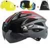 MOND ultraleichter-integral-geformter Radfahrhelm-Fahrradhelm mit magnetischen Gläsern UNISEX 1