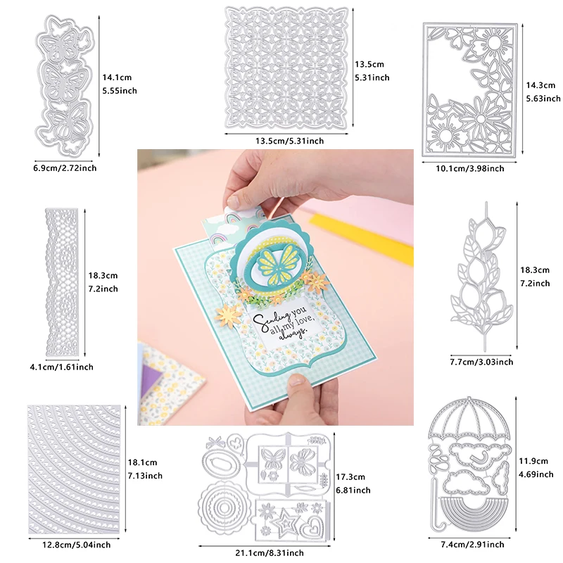 Metal Cutting Dies New 2023 Crafts Die Cuts for DIY Scrapbooking Paper