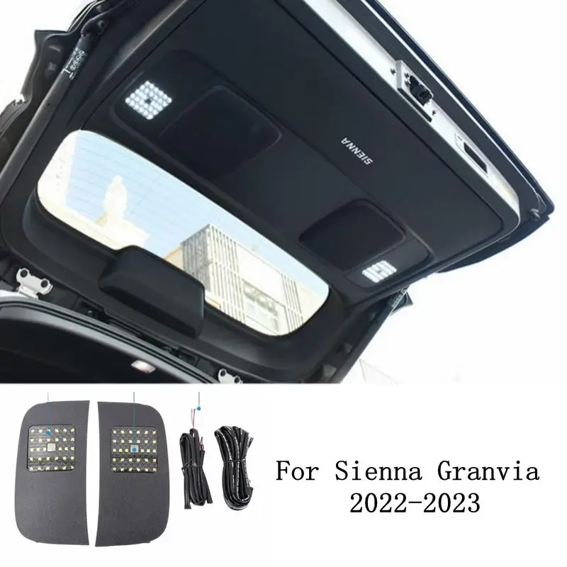 

Car Tailgate Additional Light Trunk Luggage LED Light Indoor Lamp Camping Lights For Toyota Sienna Granvia 2022 Accessories