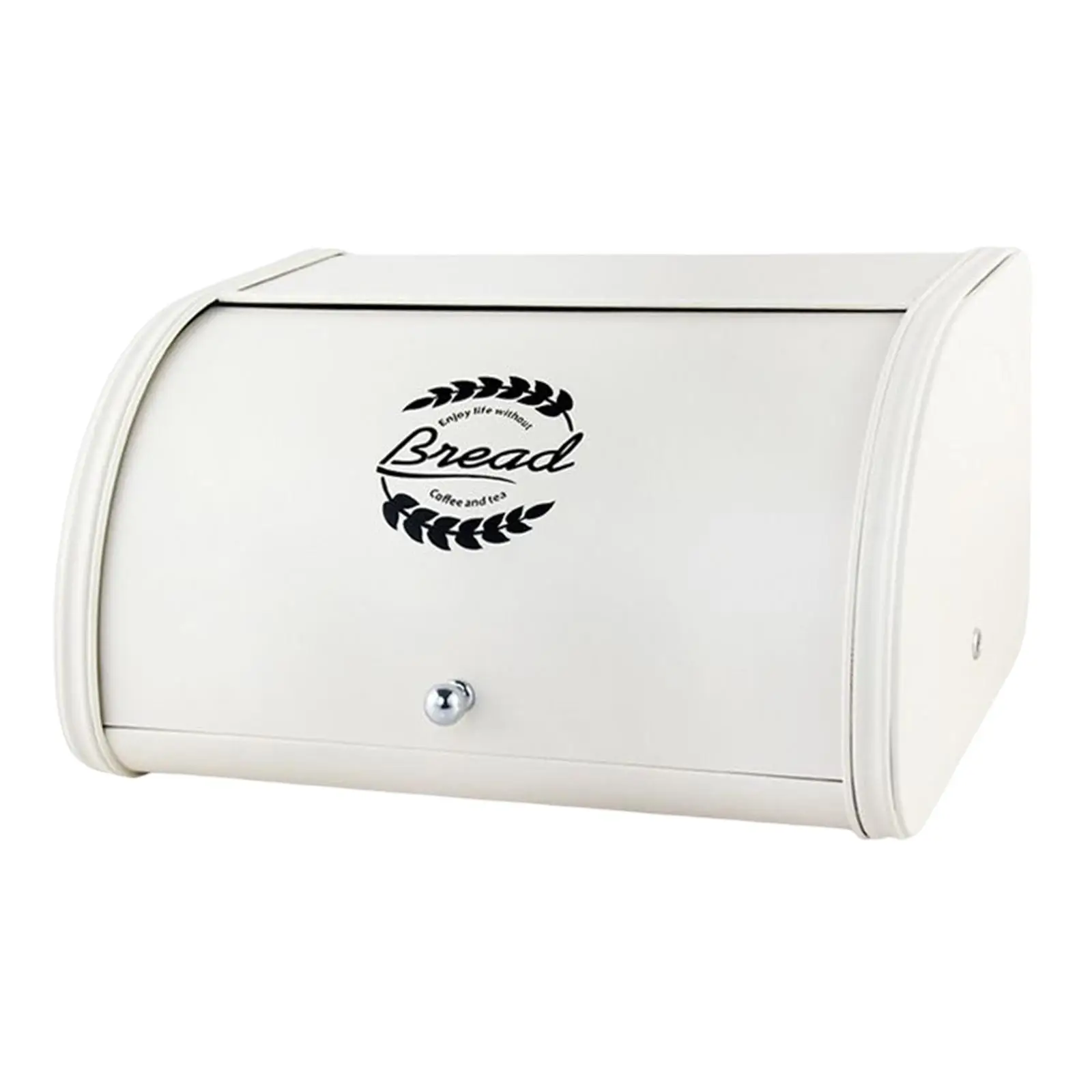 Multifuncional pão bin com rolo tampa superior lanche caixa de