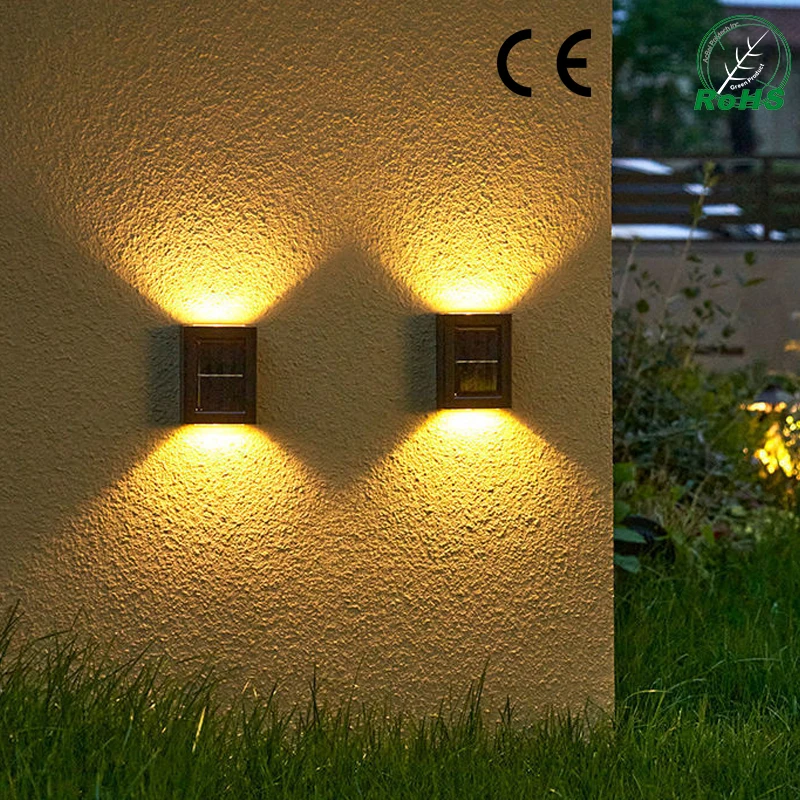 Luz Solar Exterior Luz Solar LED para Exteriores IP65 Impermeable Focos LED Exterior Solares para Terraza/Jardín