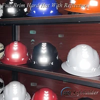 Full Brim Safety Helmet with Visor