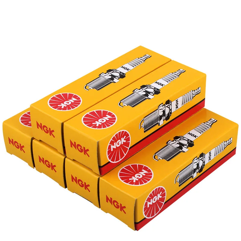 NGK Spark Plug BKR6EKUB 3584 for VW PASSAT B5 B5.5 AUDI A4 B5 B6 B7 A6 C4 C5 A8 D2 D3 VOLVO S40 S60 C70 V40 V70 1995-2008 4/6Pcs