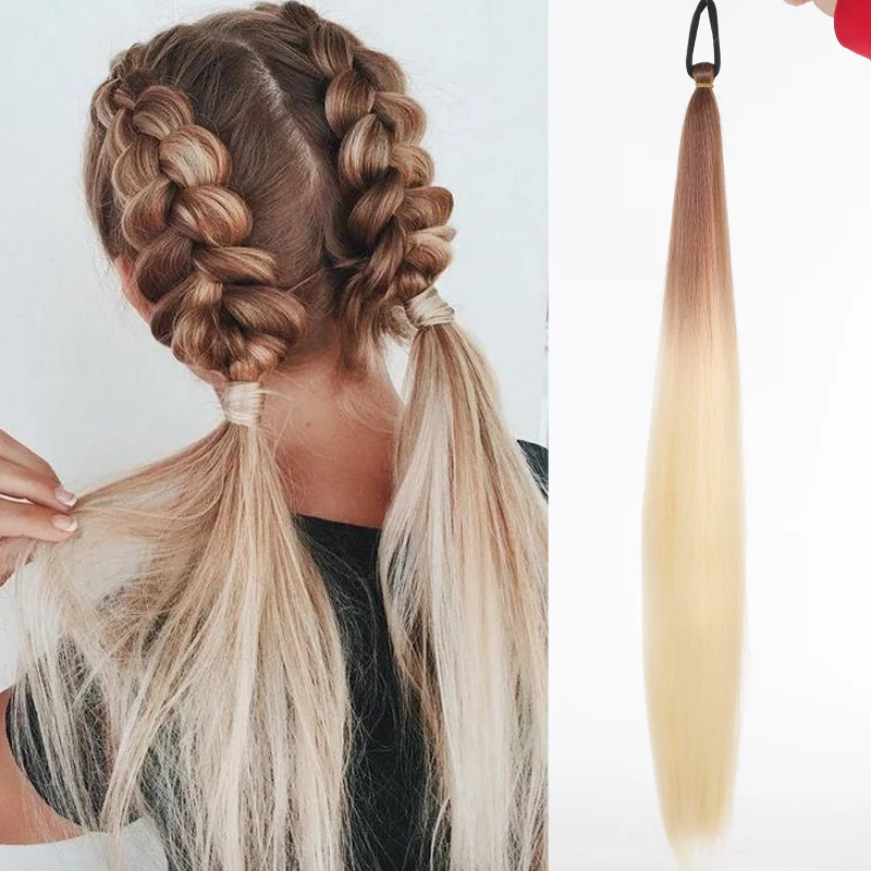 LUPU Ombre Ponytail Extension Image 20