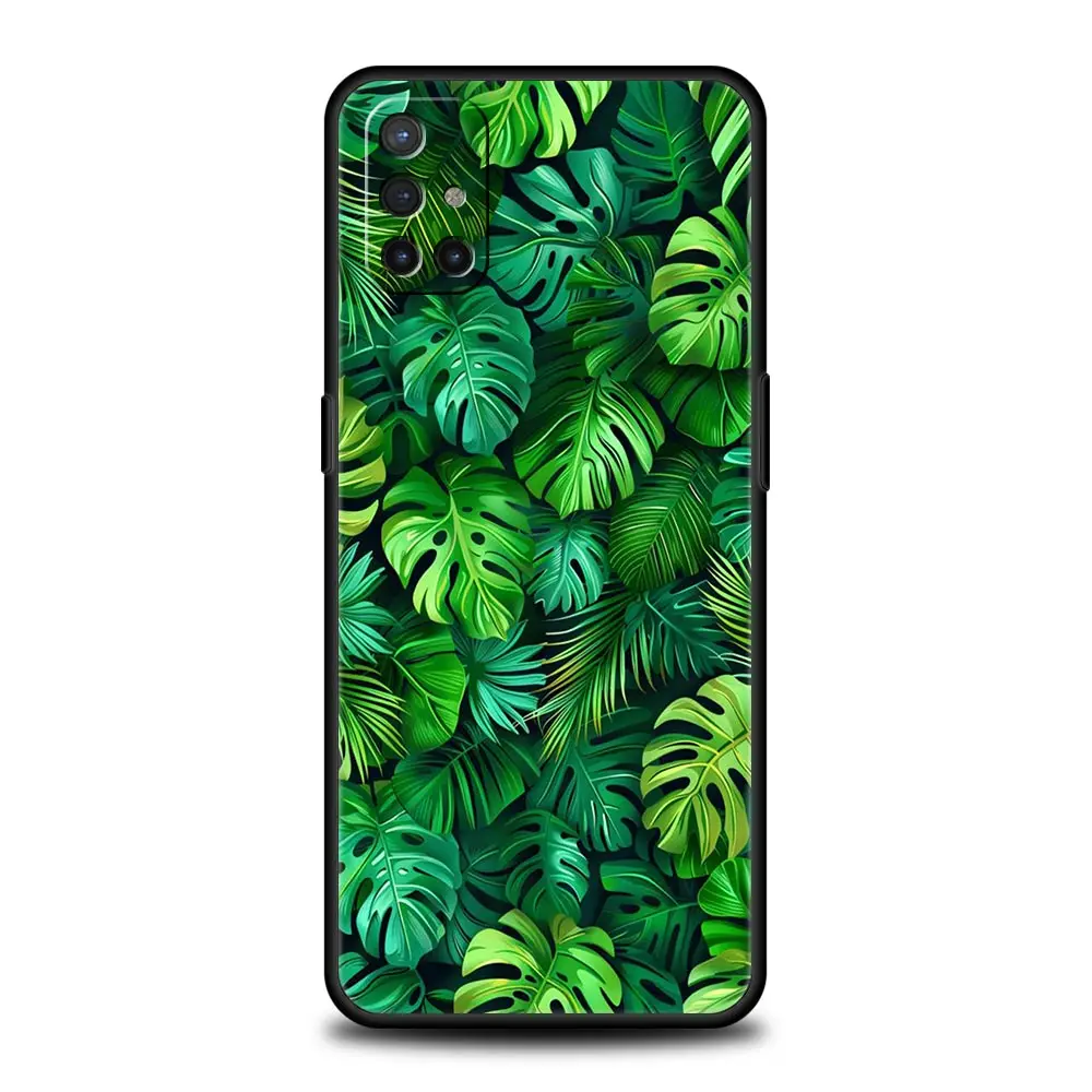 Monstera Green Leaves Phone Case Cover
