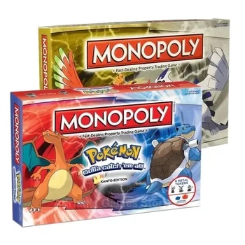 Pokemon Monopoly Board Game 1