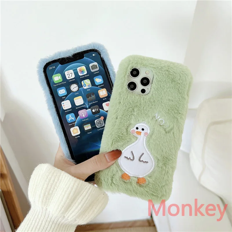 3D Cute Corgi Soft Squishy Butt Phone Case For Xiaomi Redmi 12C A1 Poco F4  F3 X4 X3 GT Mi 12 11I 10 9 10T Plush Soft Cover Coque