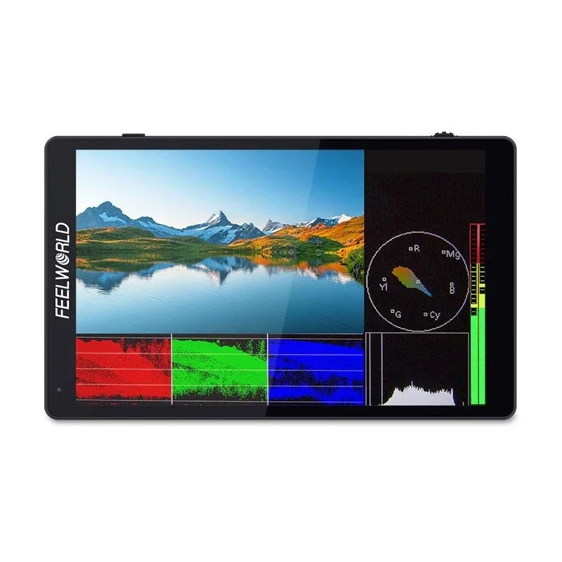 New FEELWORLD F7 Pro 4K 7 Inch Monitor 3D LUT Touch Screen Field Monitor IPS HDR 50/60Hz 1920x1200 for DSLR Camera Video