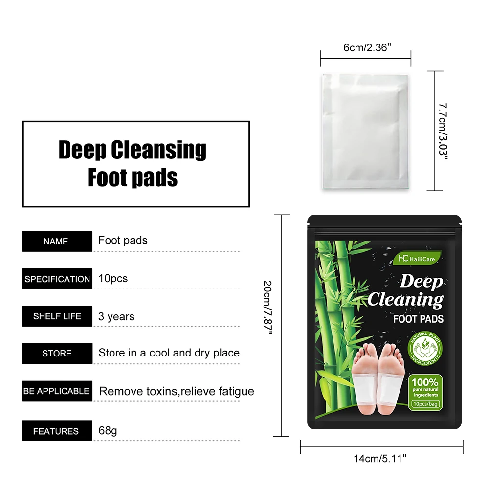 Detox Foot Patches Stress Relief Feet Deep Sleep Herbal Detox Sticker Conditioning Body Relieve Stress Foot Care 10/20/50PCS natural herbal foot pads foot pads wormwood pain relief patch