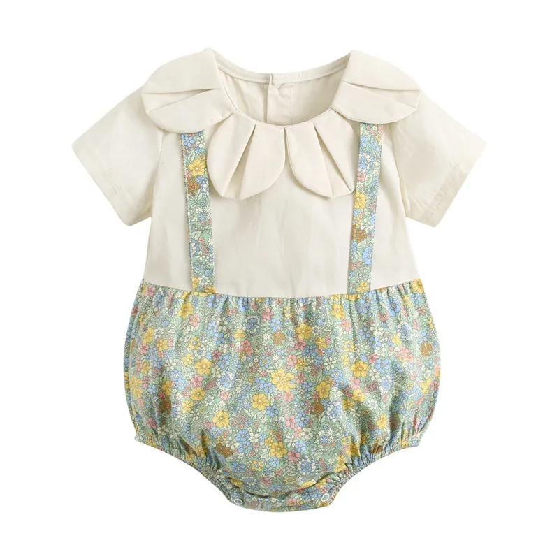 

Baby Girl Clothes Summer Newborn romper Short Sleeves baby clothing Summer Baby Clothes infant Jumpsuits Fashion