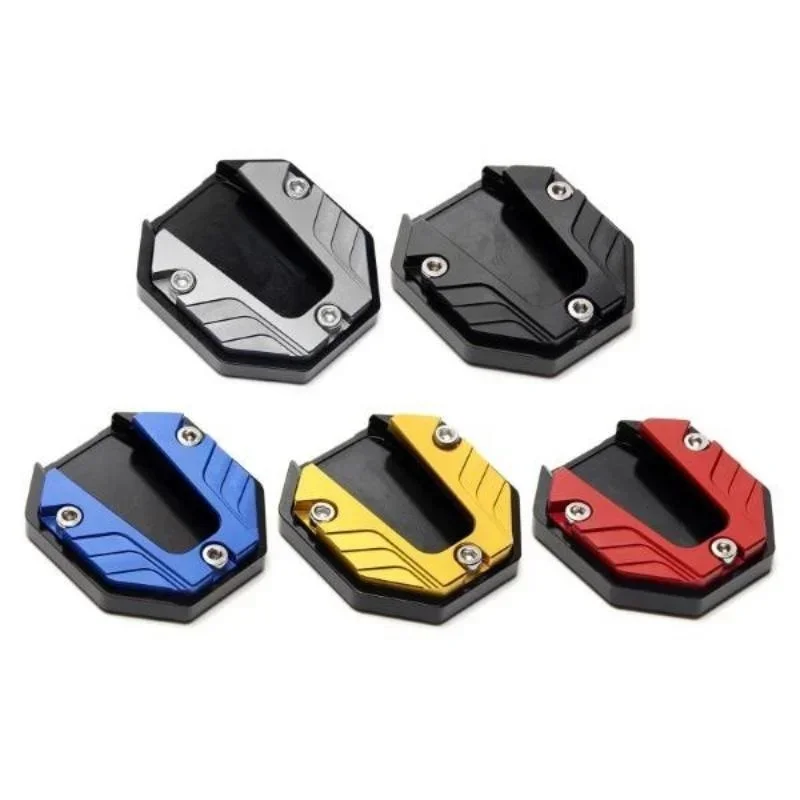 Motorcycle Bike Parking Kickstand Extender Foot Side Stand Pad Support Plate Motorbike Accessories