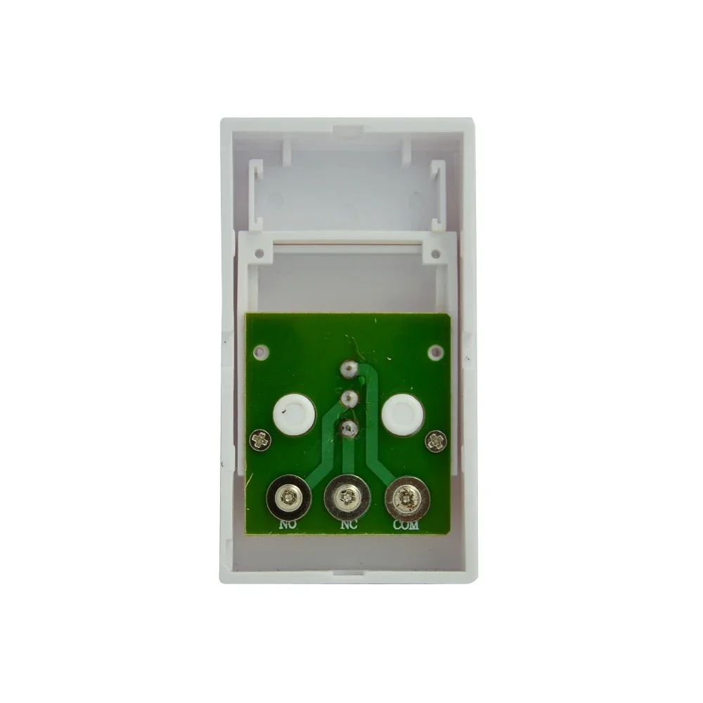 10Pcs ABS Plastic Door release Button NC NO Dry Contact Signal Optional Wired Type Panic Button Auto Restoration Wall Mounted