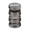 RAW Matte Black Murder'd Cigarette Rolling Tray and Grinders 1/2pcs 4