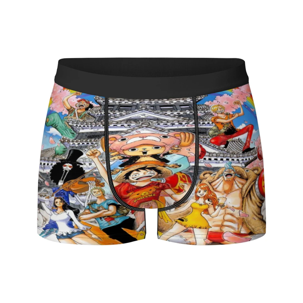 thumbnail image 1 of O-Onee P-Piecee Milk Silk Ropa interior para hombre Boxer Calzoncillos para hombre Bragas para hombre Boxers cortos, 1 of 5