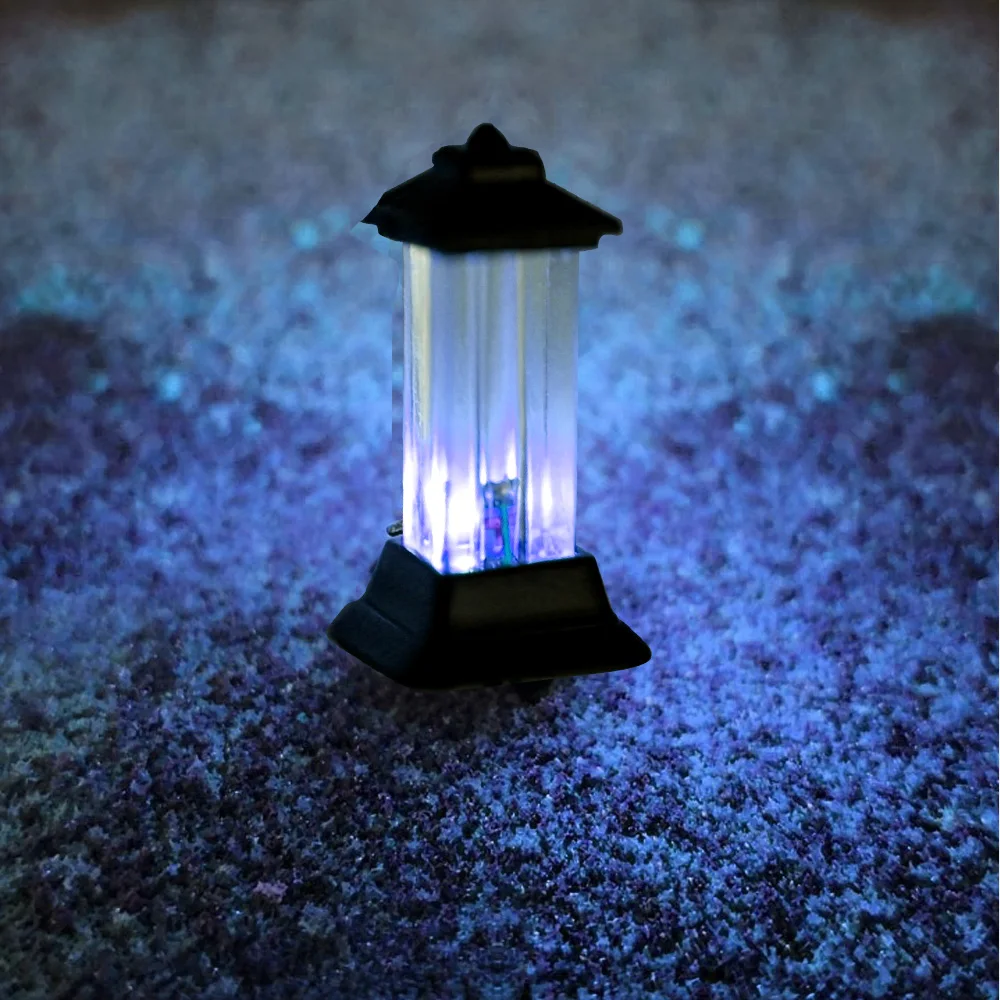 5 stücke ho Maßstab 12V Miniatur lampe 1:87 Modell Licht Garten dekoration DIY Modell Herstellung Architektur Baumaterial ien für Diorama – Detail 7