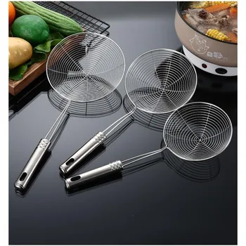 Stainless Steel Frying Strainer Scoop 1
