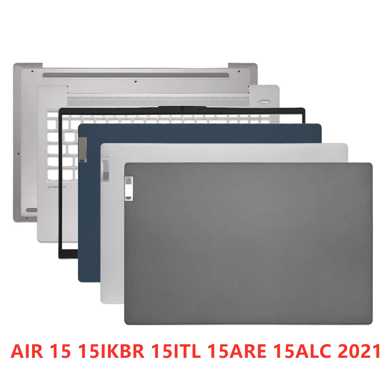 

New Laptop For Lenovo AIR 15 15IKBR 15ITL 15ARE 15ALC 2021 Back Cover Top Case/Front Bezel/Palmrest/Bottom Base Cover Case