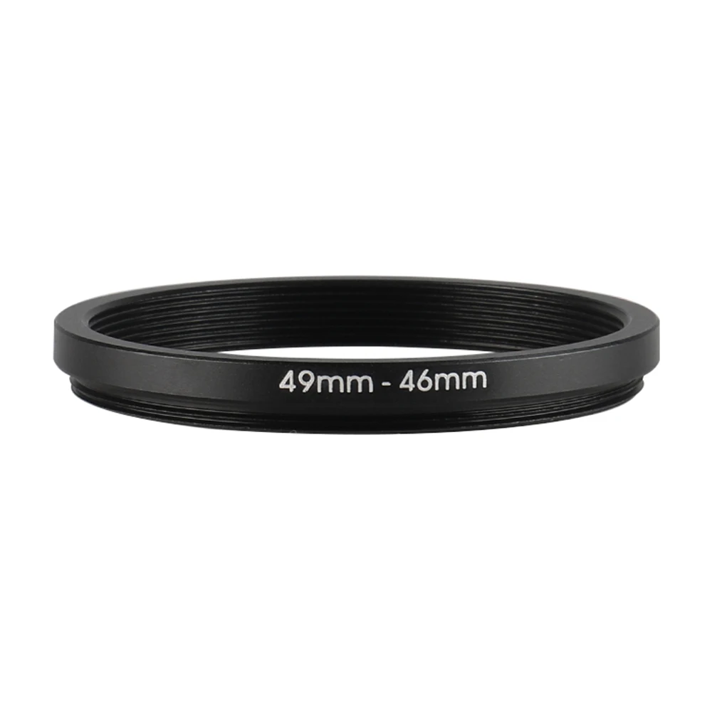 

Aluminum Step Down Filter Ring 49mm-46mm 49-46mm 49 to 46 Filter Adapter Lens Adapter for Canon Nikon Sony DSLR Camera Lens