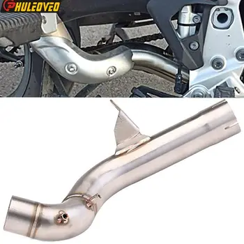 F750GS F850GS F850GS ADVENTURE Motorcycle Exhaust Middle Link Pipe Connect Pipe for BMW F750GS F850GS 2018-2023 Muffler