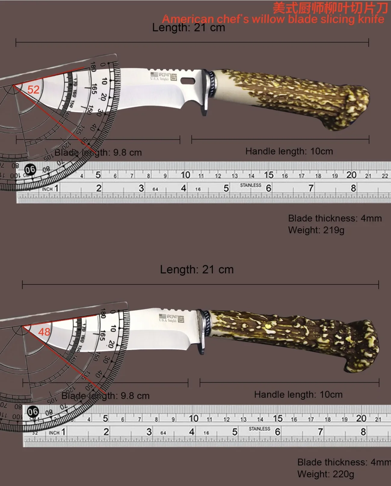 Hunting Straight Knife Jungle Camping Knife Kitchen Carving Knife Boning And Peeling Knife folding knife