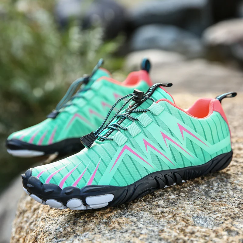 Men's Waterproof Neoprene Water Shoes, Barefoot, Outdoor Beach Upstream Aqua Sneakers, Plus Size, Nonslip, River Sea Diving