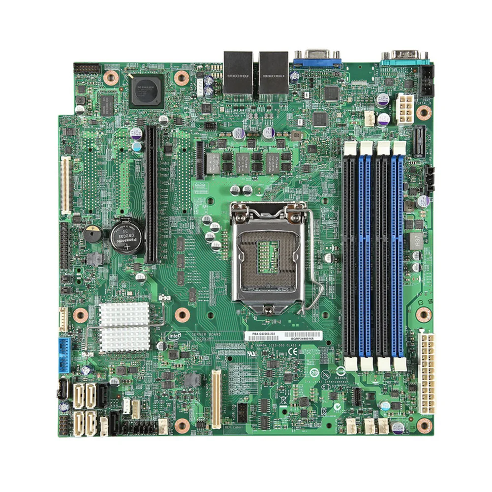 Server Motherboard For Intel S1200V3RPO E3-1200 V3 4*6G SATA*3 Fully Tested Good Quality 4 Server Motherboard For Intel S1200V3RPO E3-1200 V3 4*6G SATA*3 Fully Tested Good Quality - Image 2