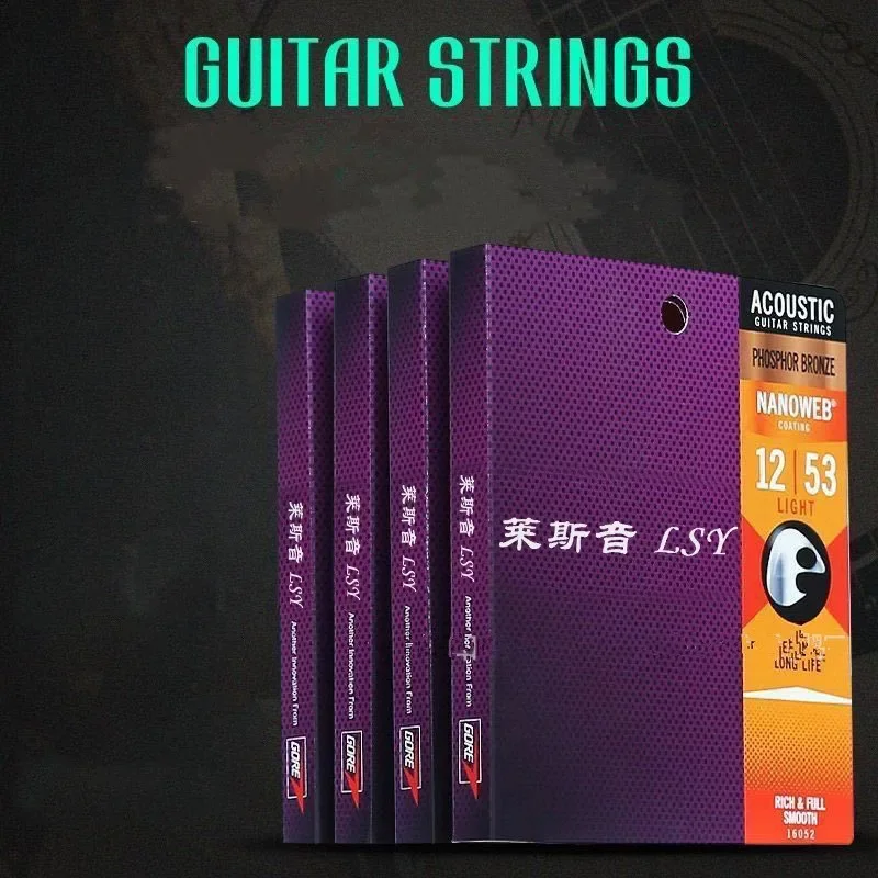 

Acoustic Guitar Strings for Electric Play Popular Music Rock Phosphor Brass 11002 11027 11052 16002 12002-09 Guitar Accessories