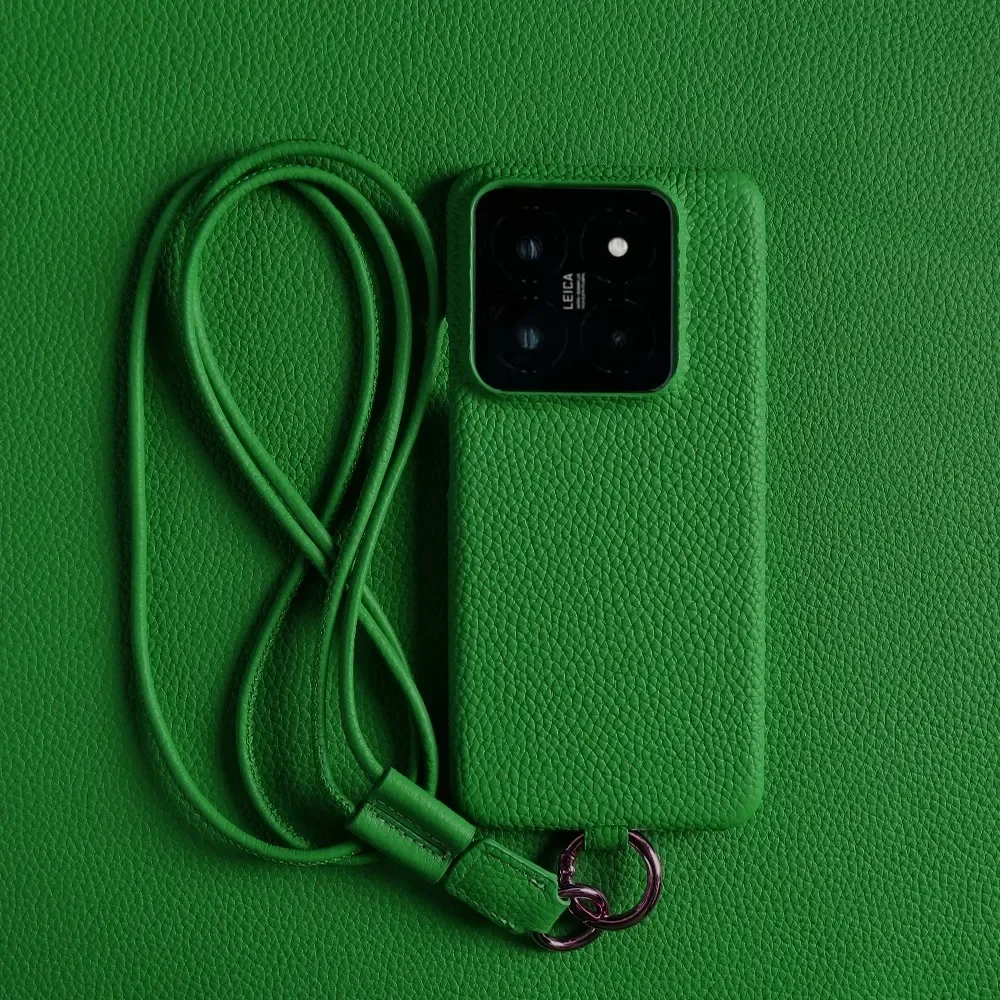 Cowhide Genuine Leather Case for Xiaomi 14T Pro 14T 14pro 13pro 11T 13Ultra Strap Crossbody Lanyard Phone Cover Coque,phone case,phone waterproof case,leather phone case,phone protector cover