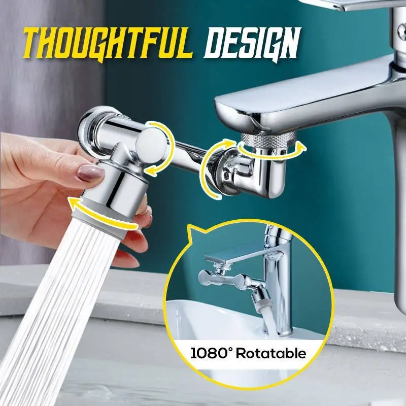 Saker Faucet Rotatable Multifunctional Extension Universal Splash