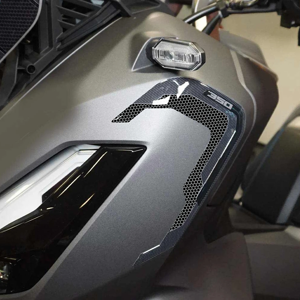 For HONDA ADV350 ADV 350 2022 3D Motorcycle Resin Sticker stud Tank Pad Anti Scratch Decal Non-slip TankPad