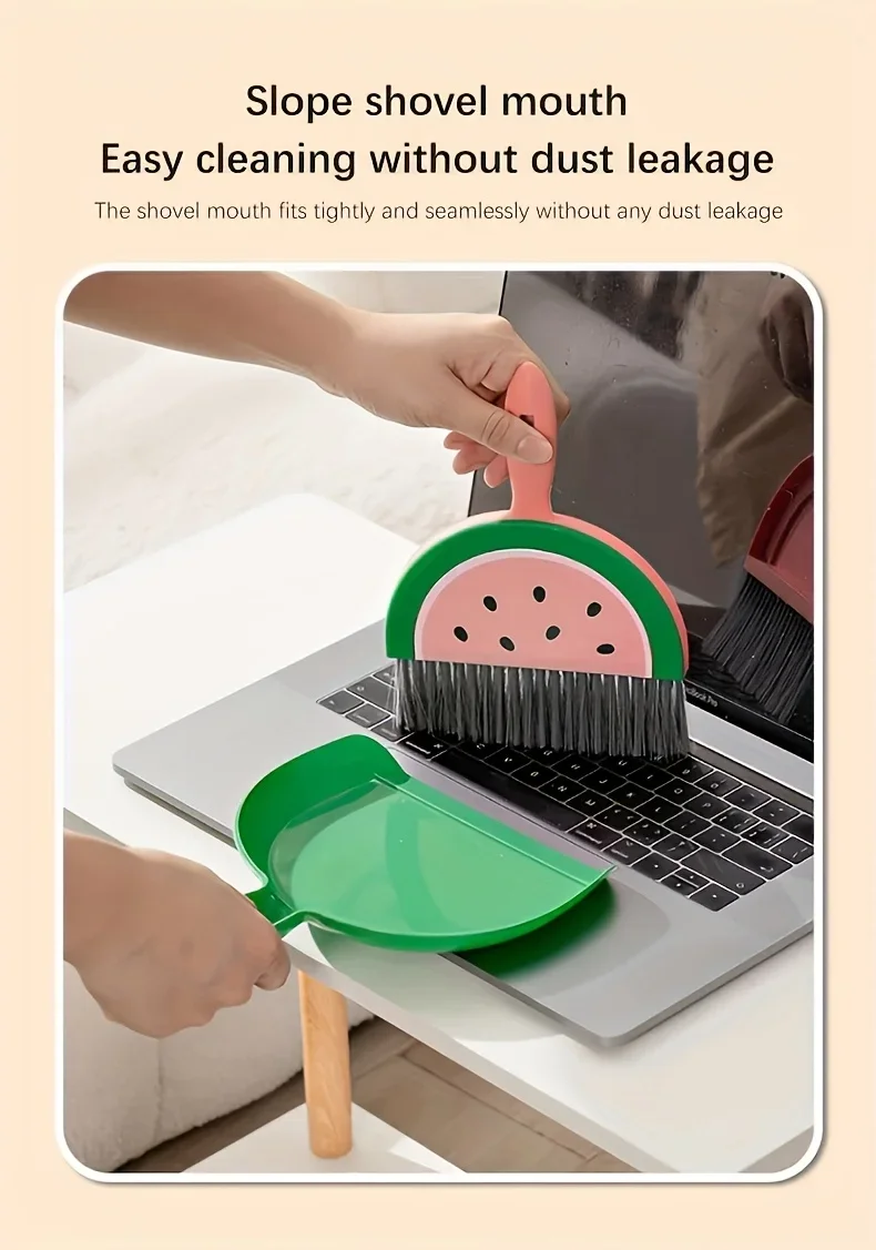 Portable Mini Cleaning Brush and Dustpan Set