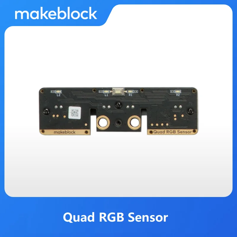 Датчик Makeblock mbuild Quad RGB для mBot Neo, mBot2, запасная часть, электронный модуль для распознавания цветов