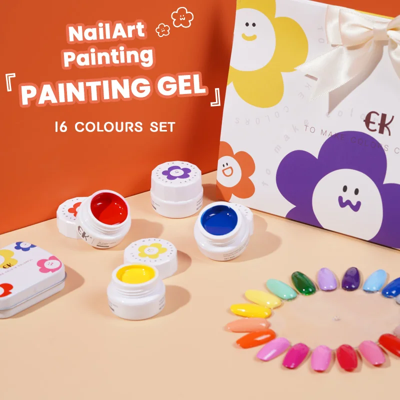 

EK uv gel nail polishes 2023 painting gel line gel