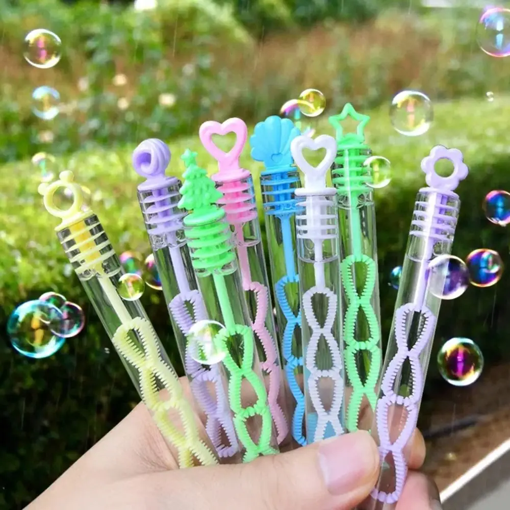 10Pcs/Set Bubble Machine Colorful Bubble Empty Tube Kids Birthday Party Favor Carnival Gift School Prizes Random Color
