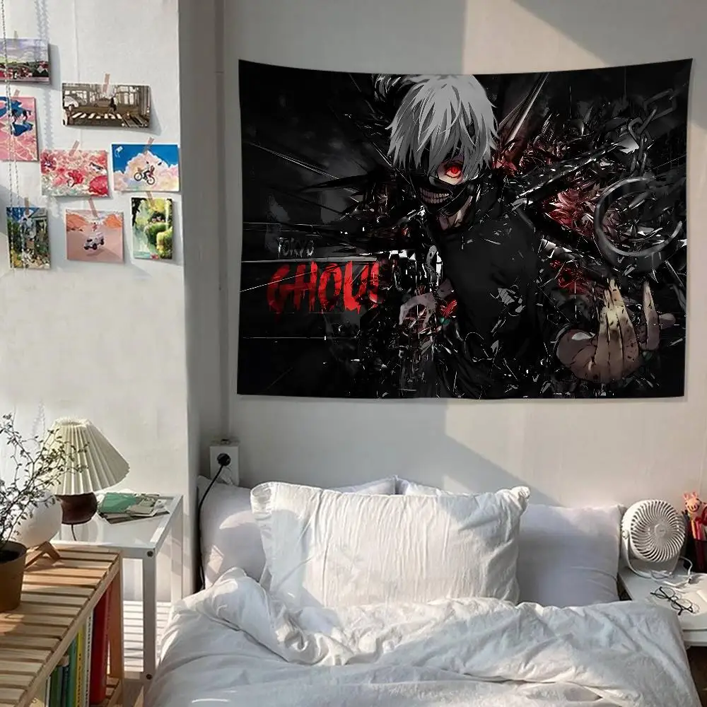 Tokyo Ghoul Anime Tapestry - Bohemian Home Decor & Divination Accent