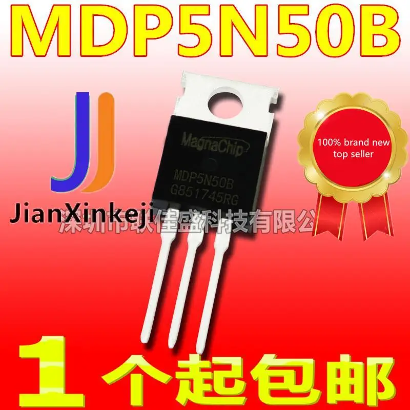 

20 шт., 100% оригинальная новая фотовспышка MDP5N50BTH MDP5N50B 5A 500V N-channel MOS-трубка, фотовспышка-220