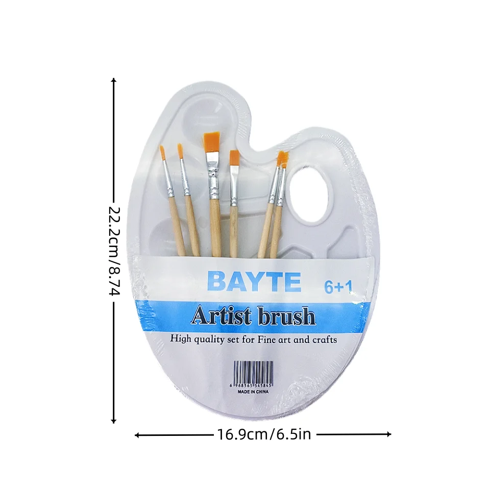 Color Palette Watercolor Palette Gouache watercolor brush Palette set painting brush Art painting oil