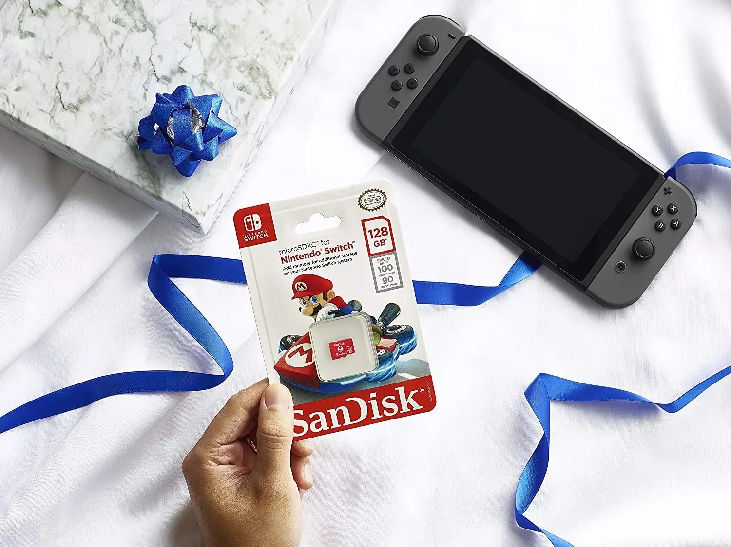 SanDisk Micro SD Card for Nintendo SWITCH Game Special